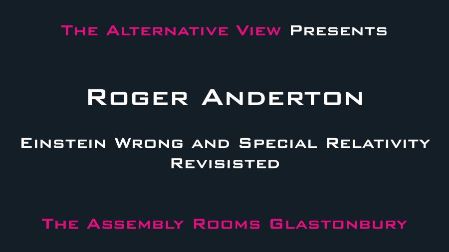 The Alternative View Presents Roger Anderton