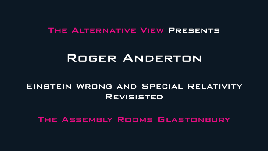 The Alternative View Presents Roger Anderton